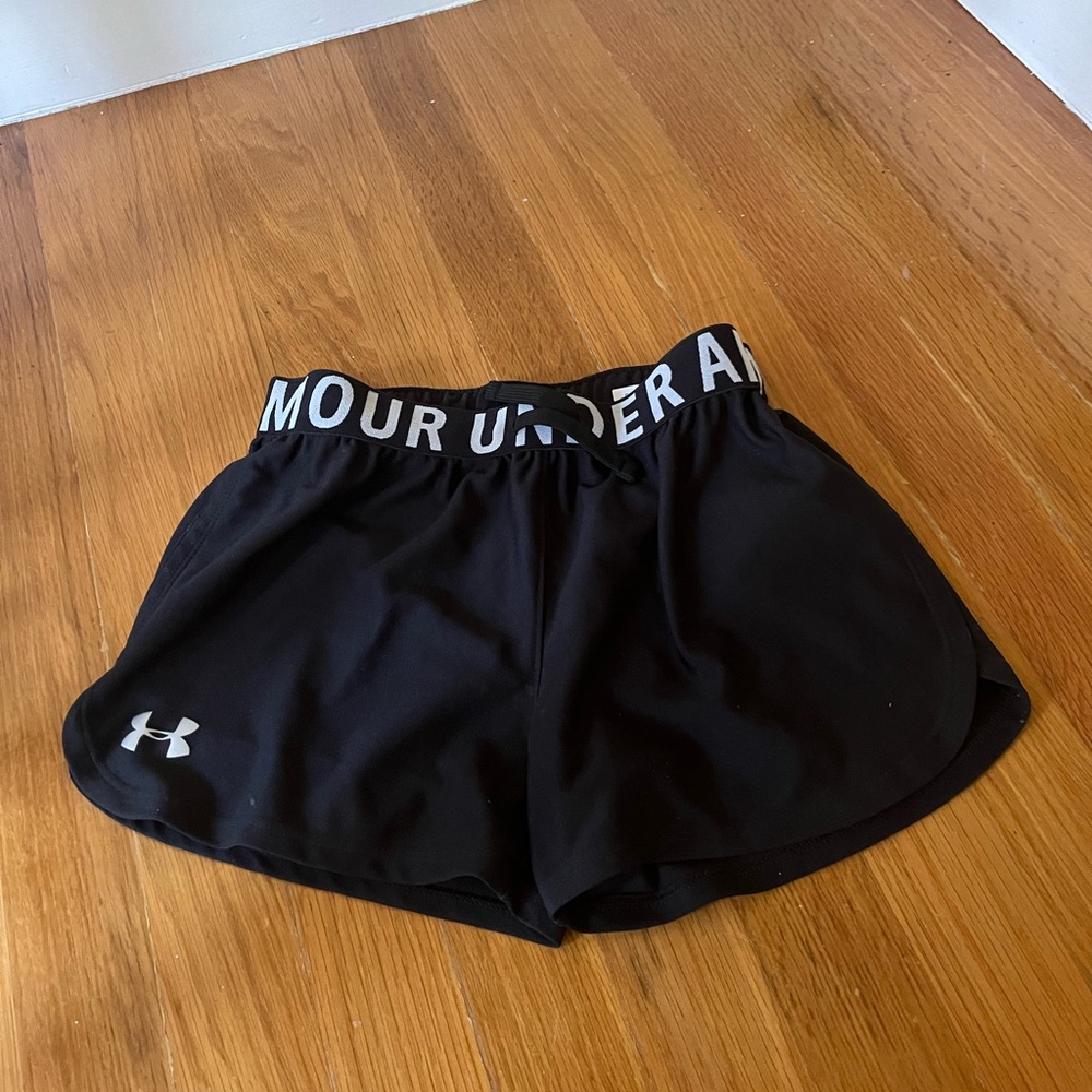 Under Armor Black Athletic Shorts